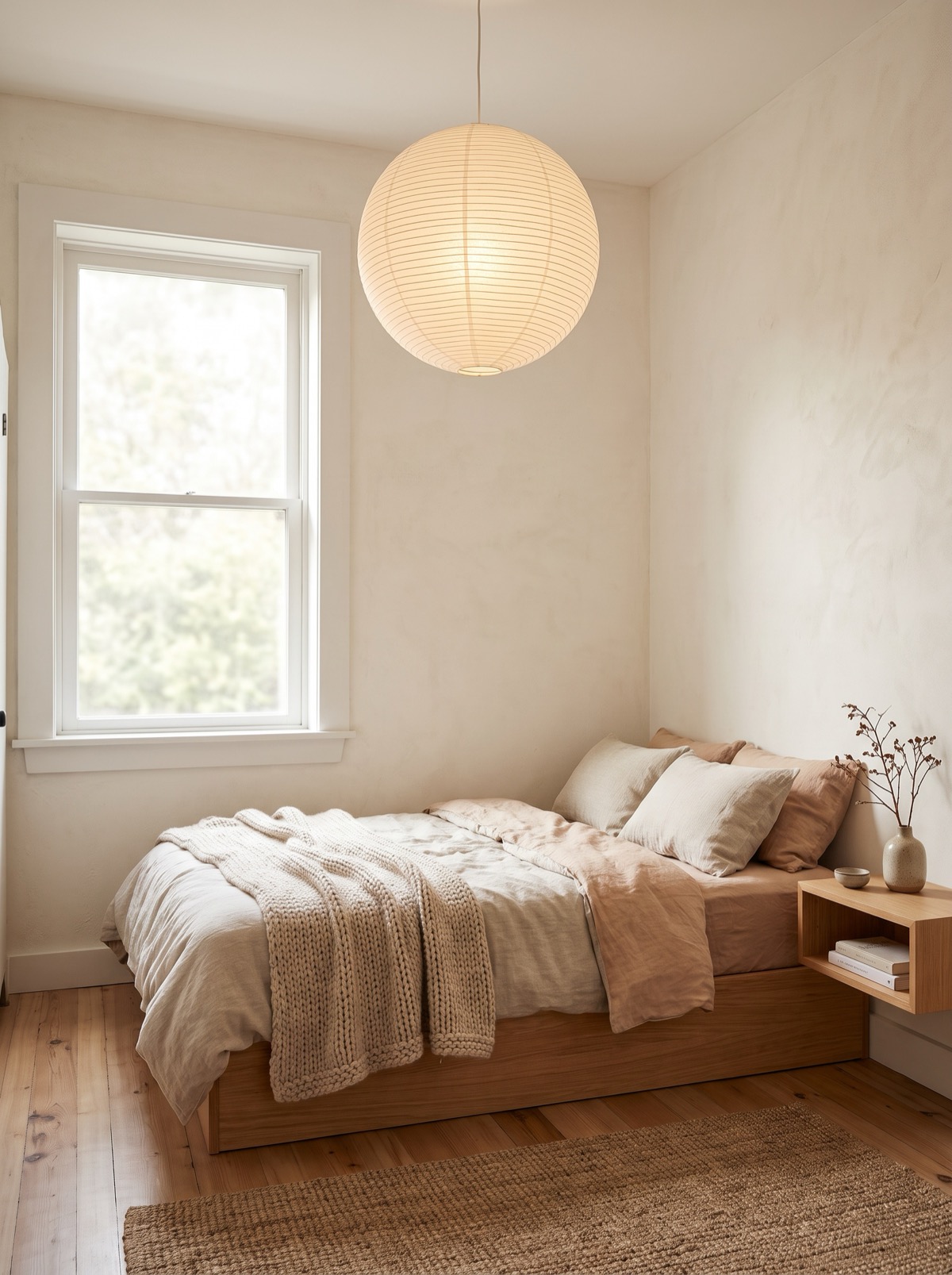 Japandi bedroom